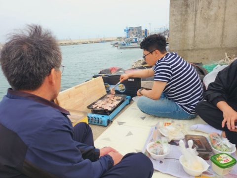 바닷가 전도