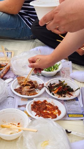 바닷가 전도