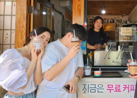 토요일은 핸드드립 커피전도하는 날