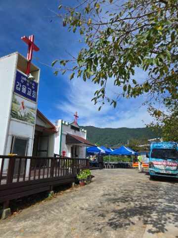 의령 갑을 교회 커피트럭 사역