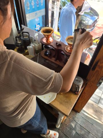 토요 핸드드립커피 전도