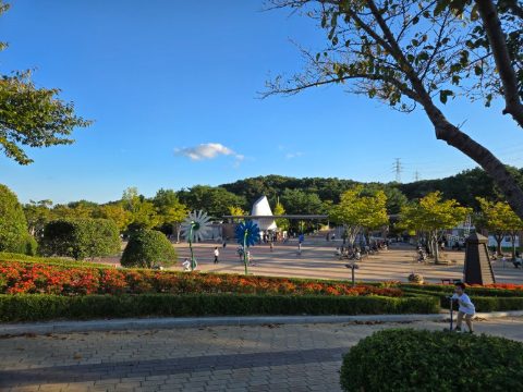 느낌이 있는 교회 예배 후