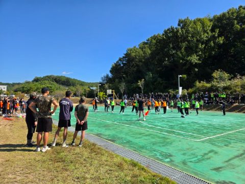 39사단 체육대회 커피트럭 사역
