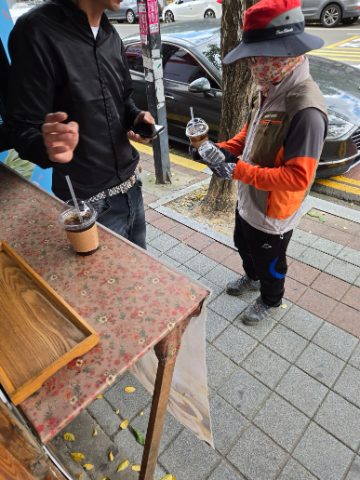 10월 26일 토요 핸드드립 전도 스케치