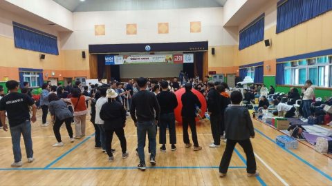 울산 병영교회 체육대회 사역