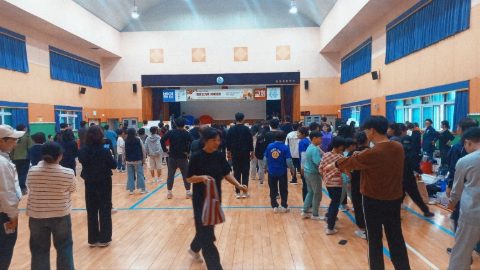 울산 병영교회 체육대회 사역