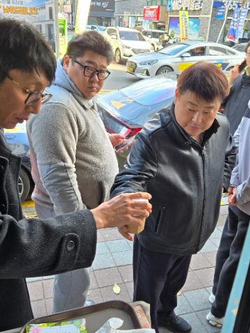 토요 핸드드립 커피전도 스케치-2024년12월 7일