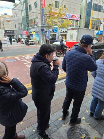 토요 핸드드립 커피전도 스케치-2024년12월 7일