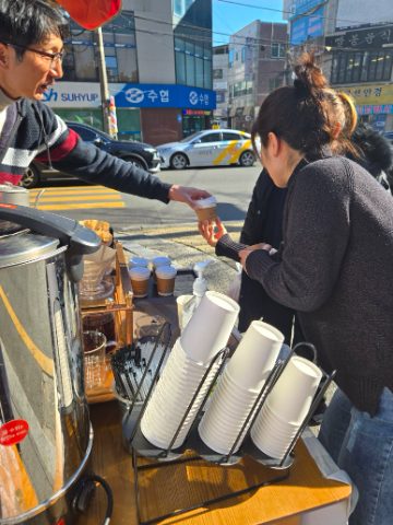 토요 핸드드립 커피전도 스케치-1월 18일