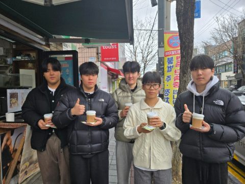 토요 핸드드립 커피전도 스케치-1월 25일