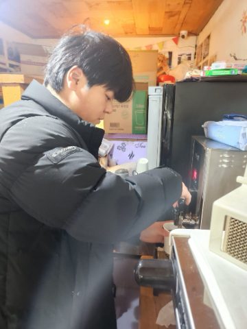 토요핸드드립 커피전도 스케치-2월 1일