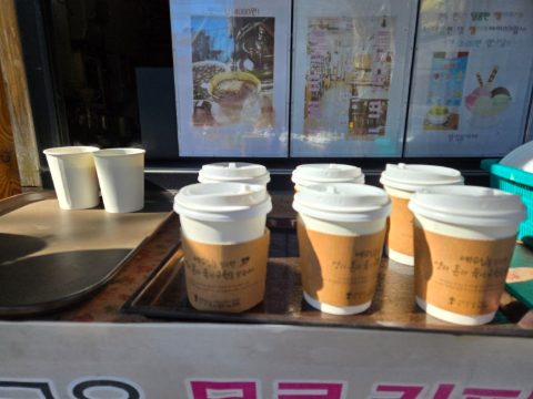 핸드드립 커피전도 스케치-2월 8일