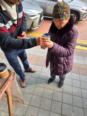 핸드드립 커피전도 스케치-2월 15일