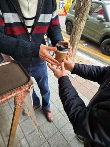 핸드드립 커피전도 스케치-2월 15일