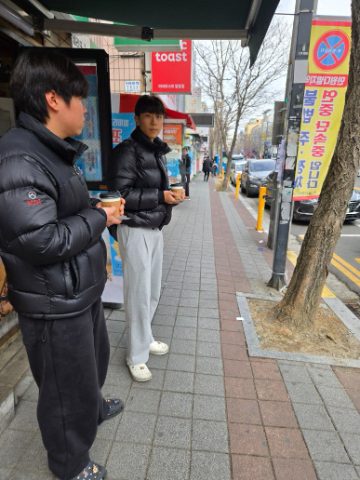 핸드드립 커피전도 스케치-2월 15일