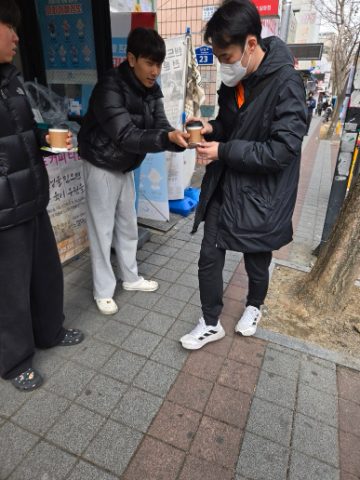 핸드드립 커피전도 스케치-2월 15일
