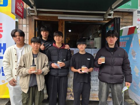 토요 핸드드립커피 전도 스케치-3월 1일