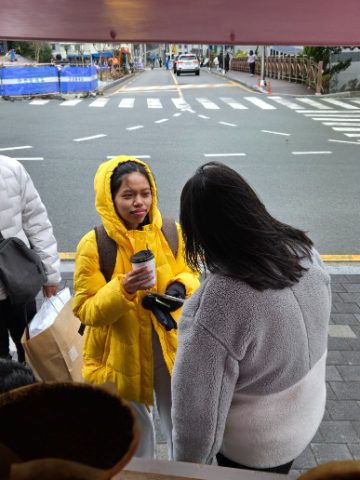 부산대 GSM(빚진자들 선교회) 신입생 모집 홍보 사역 섬김