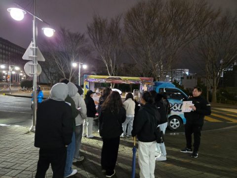 경성대학교 GSM선교단체 신입생 모집 홍보 사역