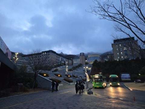 부산 외국어대학교 GSM 선교단체 신입생 모집 홍보사역