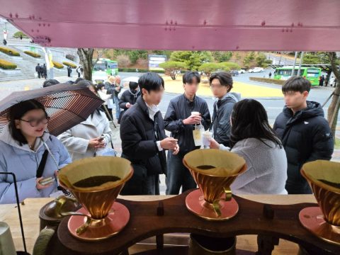 부산 외국어대학교 GSM 선교단체 신입생 모집 홍보사역