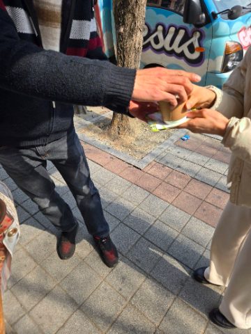 토요 핸드드립 커피 전도 스케치-3월 8일