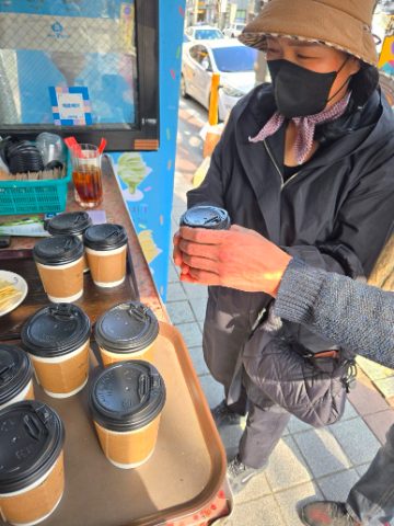 토요 핸드드립 커피 전도 스케치-3월 8일