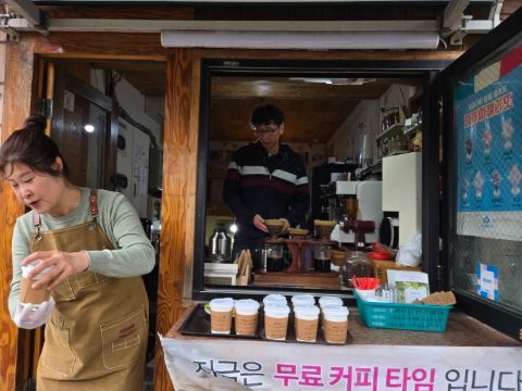 토요핸드드립 커피 전도 스케치-3월 15일(토)