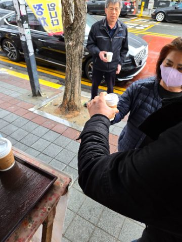 토요핸드드립 커피 전도 스케치-3월 15일(토)