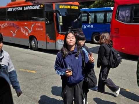 부산 고신대 지저스커피트럭 사역