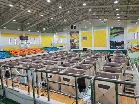 경북 의성 산불지역 무료커피 섬김 사역