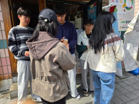 토요핸드드립 커피전도 스케치-3월 29일