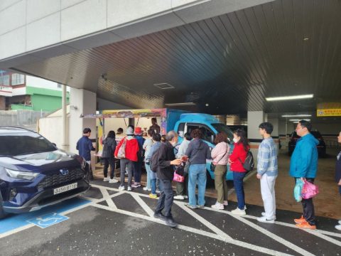 부산시각장애인 걷기 대회 섬김 사역