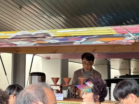 부산시각장애인 걷기 대회 섬김 사역
