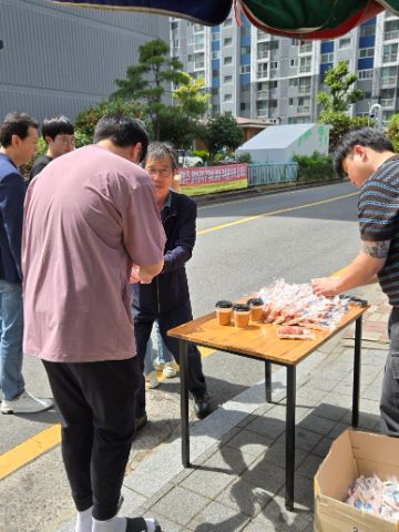 토요 핸드드립 커피 전도 스케치-4월 19일