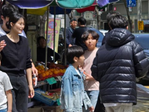토요 핸드드립 커피 전도 스케치-4월 19일