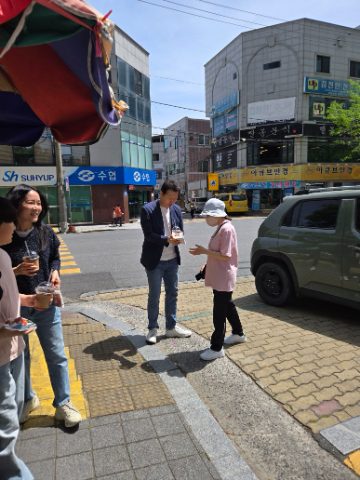 토요 핸드드립 커피 전도 스케치-4월 19일