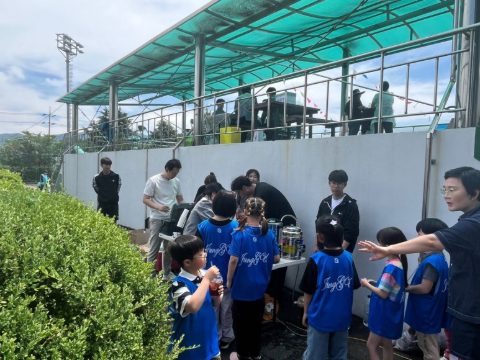 울산지역아동센터 섬김,진주삼일교회 체육대회 사역