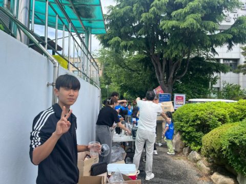 울산지역아동센터 섬김,진주삼일교회 체육대회 사역