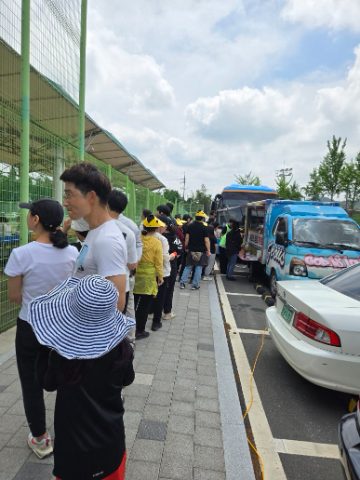 울산지역아동센터 섬김,진주삼일교회 체육대회 사역