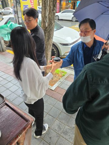 토요 핸드드립 커피 전도 스케치-5월 24일