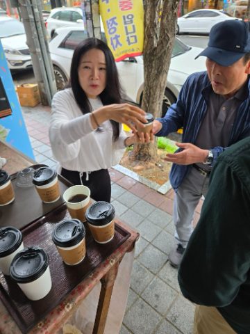 토요 핸드드립 커피 전도 스케치-5월 24일