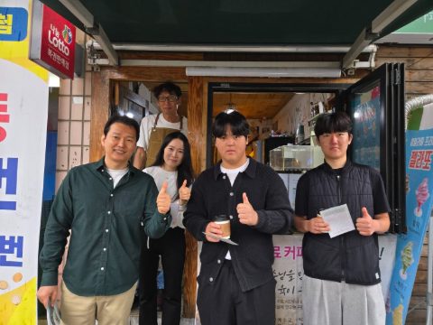 토요 핸드드립 커피 전도 스케치-5월 24일