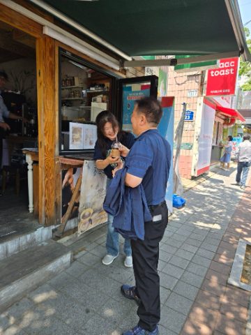 토요핸드드립커피전도 스케치-5월 31일