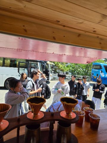 부산 고신대 지저스커피트럭 사역