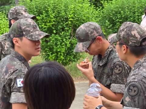 창녕 119여단 국국성회 커피트럭 사역