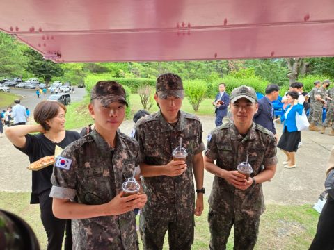창녕 119여단 국국성회 커피트럭 사역