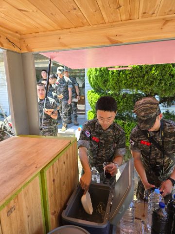 포항 해병대 수색.상장 교회 사역