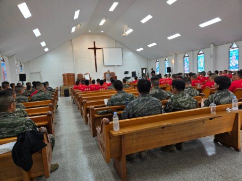 포항 해병대 수색.상장 교회 사역