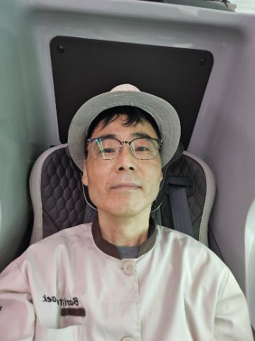 경남 산청 수해지역 커피봉사